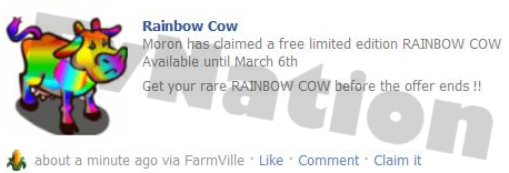 This is cow is Sad.  Because its hungry for your brains.  This is a scam, Avoid it like the Plague