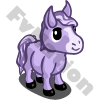 Purple Mini Foal